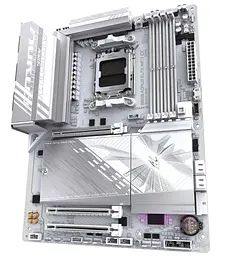 Материнська плата Gigabyte B850 AORUS ELITE WIFI7 ICE (B850 AORUS ELITE WIFI7 ICE) (Socket AM5, AMD B850, ATX) U1 - мініатюра 2