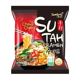 Локшина швидкого приготування Рамен Ramen Hot&Spicy Sutah 120g SamYang