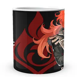 Кухоль GeekLand Genshin Impact Геншин Імпакт Diluc Дилюк GN 02.485 330 мл білий - мініатюра 2