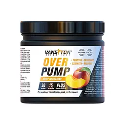 Передтренувальний комплекс Vansiton Over Pump, 450 грам - Нектарин
