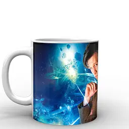 Кухоль GeekLand Doctor Who 11-й Доктор DW.02.004.970 330 мл білий - мініатюра 2