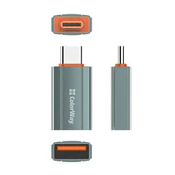 Перехідник USB-A toUSB-C ColorWay (CW-AD-AC) - мініатюра 3