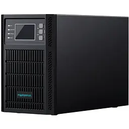 ДБЖ Marsriva MR-US1K, 1кВА/1кВт, Smart Online UPS, 1kVA, Shuko, 2*12V/9Ah