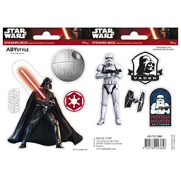 Наклейки Star Wars Vader/ Trooper (Зоряні війни) 16х11 см