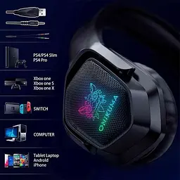 Навушники Onikuma Gaming with RGB LED X4 - мініатюра 7