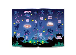 Книга Велика книжка. Розвивальні наліпки. Розумні завдання. Космос 1411 shop (9789669871411) - мініатюра 3