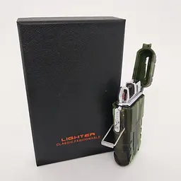 Електроімпульсна запальничка дугова usb запальничка чоловіча юсб камуфляж JL317 Explorer - мініатюра 4