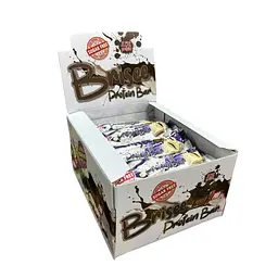 Блок батончиків Power Pro Brisee Protein Bar 25% Sugar Free, 20*55 грам - Смородина