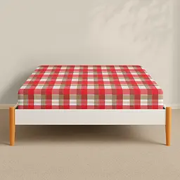Набір простирадло на резинці фланель 200х220 BERRY TARTAN COSAS (4822052503447) - мініатюра 4