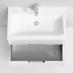 Тумба підвісна AM.PM Spirit 80 см з умивальником (M70-FUX0802-WC0802-38) - мініатюра 6