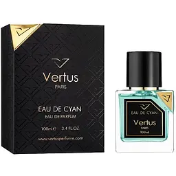 Парфумована вода оригінал Vertus Eau de Cyan 100 мл