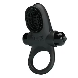 Ерекційне кільце - Pretty Love Vibrant Penis Ring II Black - мініатюра 9