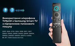 Пульт з мікрофоном для телевізорів Samsung QLED & 8K (BN59-01312F) [Samsung]  - мініатюра 12