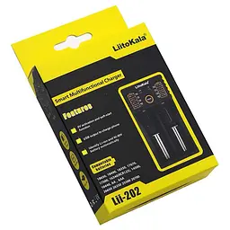 Зарядний пристрій Liitokala (Lii-202) універсальний - інтелектуальний - 2 канали - мініатюра 6
