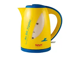 Електрочайник Saturn ST-EK8437U Yellow/Blue