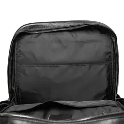 Шкіряний чорний рюкзак Tiding Bag A25F-8528-3A - мініатюра 2