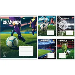 Зошит учнівський "Champion" Yes 767818 12 аркушів 1 шт. в асортименті