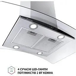 Витяжка Perfelli CGS 9632 I 1000 LED - мініатюра 5
