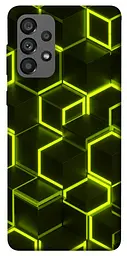 Чохол Demsky Neon hexagon для Samsung Galaxy A73 5G
