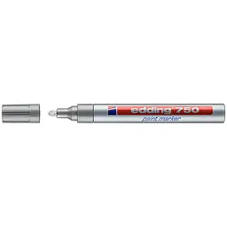 Маркер Edding Paint e-750 2-4 мм круглий срібний (e-750/54)