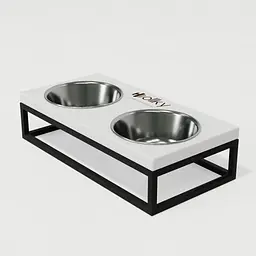 Hollky Base S — миски на підставці для маленьких собак та котів (2 × 0,45 л) - мініатюра 6