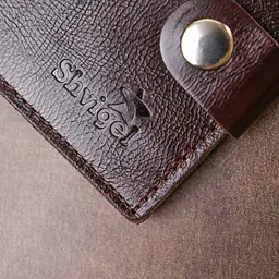 Чоловіче шкіряне портмоне SHVIGEL 11х9х1 см acs0022449 - мініатюра 8