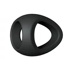 Ерекційне кільце Love To Love Flux Ring подвійне Black Onyx - мініатюра 2