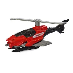 Машина дитяча "Пожежний вертоліт" АВТОПРОМ 7630-5, 1:64