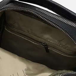 Чоловіча сумка Keizer K14035bl-black 22х17х8 см Чорний - мініатюра 5