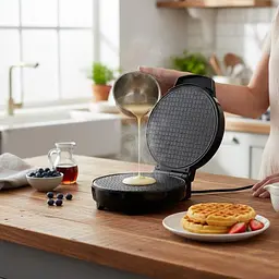 Вафельниця електрична Domotec MS 7710 - мініатюра 2