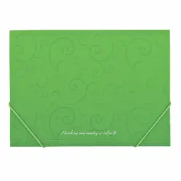 Папка на резинках Buromax А4, BAROCCO, light green (BM.3914-15)