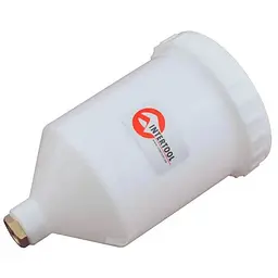 Бачок для фарбопульта LVLP Intertool 600 мл внутрішнє різьблення М16 x 1.5 мм PT-1901