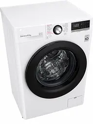 Пральна машина LG з фронтальним завантаженням F2V3GS6W, 8,5кг, 1200, A+++-30%, Пар, глибина 47см, Дисплей, Інвертор, Білий (F2V3GS6W) - мініатюра 6