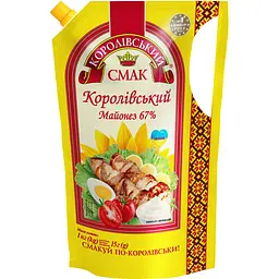 Майонез Королівський смак Королівський 67% (12 шт. х 1 кг) - мініатюра 2