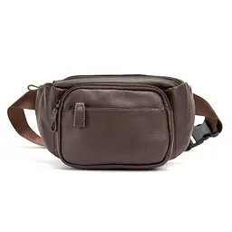 Сумка на пояс з телячої шкіри Tiding Bag t0186C - мініатюра 3