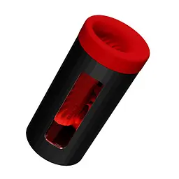 Смарт-мастурбатор LELO F1S V3 XL Red, збільшений, 2 мотори, 8 режимів, стимуляція звуковими хвилями - мініатюра 2