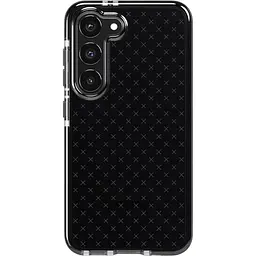 Оригінальний протиударний силіконовий чохол Tech21 Evo Check для Samsung Galaxy S23 (6.1") Black (T21-10069)