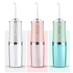 Портативний іригатор для ротової порожнини ORAL IRRIGATOR з насадками ∙ Електричний іригатор – флосер для зубів ∙ USB зарядка - мініатюра 2