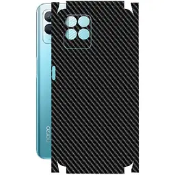 Защитная пленка StatusSKIN для Realme Narzo 50 Корпус Винил Карбон черный
