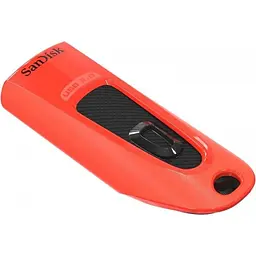 SanDisk Ultra 64GB, USB 3.0 Flash Drive, 130MB/s read - Red, EAN: 619659145897 - мініатюра 2