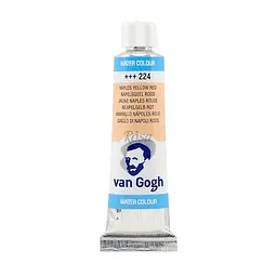 Фарба акварельна Van Gogh (224) Неополітанський жовто-червоний туба 10 мл Royal Talens