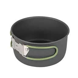 Набір посуду Bo-Camp Explorer 4 Pieces Hard Anodized Grey/Green (2200244) - мініатюра 8