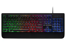 Клавіатура 2E KG325 LED USB Чорний (2E-KG325UB)
