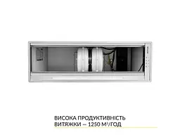 Витяжка WEILOR PPE 8265 SS 1250 LED Strip - мініатюра 6