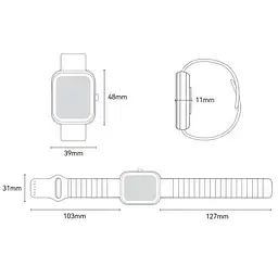 Смарт-годинник Haylou RS4 Max LS17 Silver - мініатюра 6