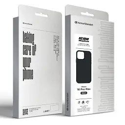 Чехол ArmorStandart ICON2 MagSafe для Apple iPhone 16 Pro Max Black - миниатюра 10