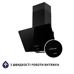 Витяжка декоративна похила Minola HDN 5224 BL 700 LED - мініатюра 7