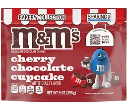 Драже M&M's Cherry Chocolate Cupcake Bakery Collection 255г