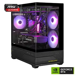 Комп'ютер Dragon Lucky Spectre Powered_by MSI (RTX 5070 - R7 7800X3D) Black / AMD Ryzen 7 7800X3D (4.2–5.0), 8 ядер / NVIDIA GeForce RTX 5070 / 32 ГБ (DDR5) / 1024 ГБ (SSD)