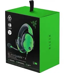 Навушники з мікрофоном Razer Blackshark V2 X Green (RZ04-03240600-R3M1) - мініатюра 5